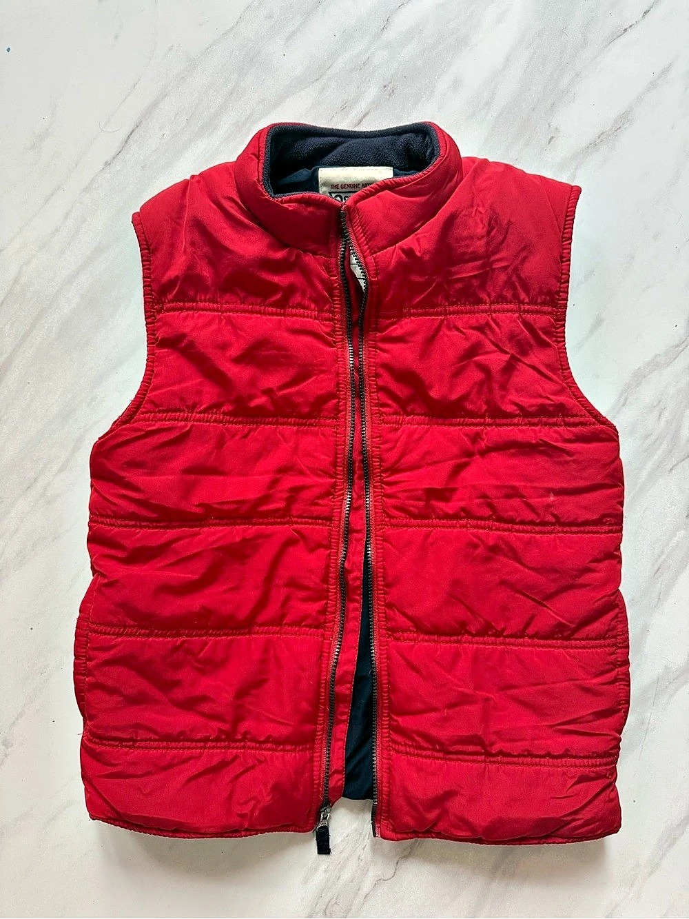 OshKosh B'gosh Insulated Puffer Vest Red & Blue Girls 8